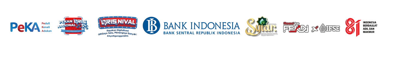 Logo Sponsor Syiar QRIS Run