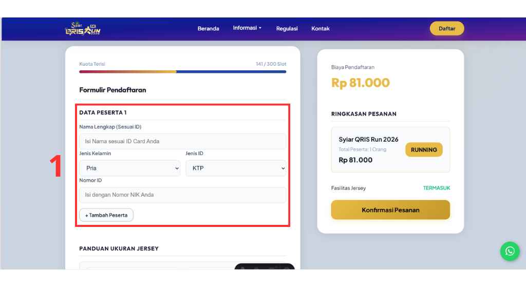Ilustrasi Pilih Tiket